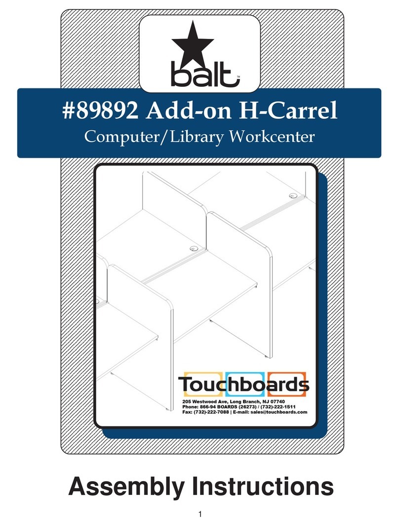 Balt Add-on H-Carrel 89892 User manual