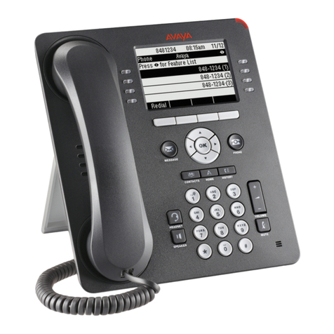 Avaya one-X 9608 User manual