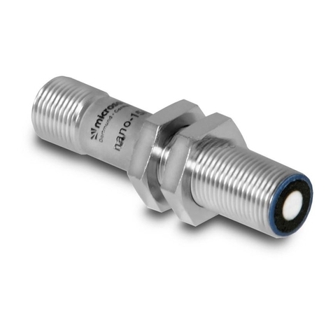 Microsonic nano-15/CI User manual