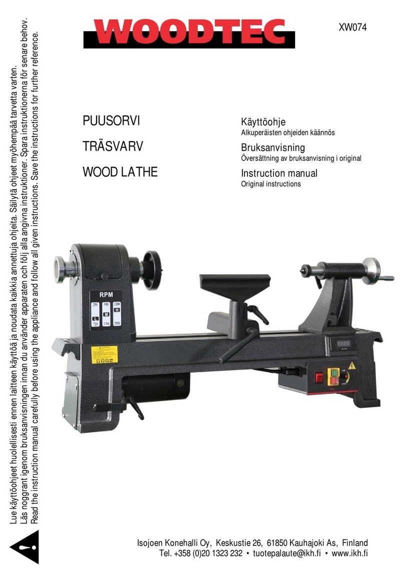 Woodtec XW074 instruction manual