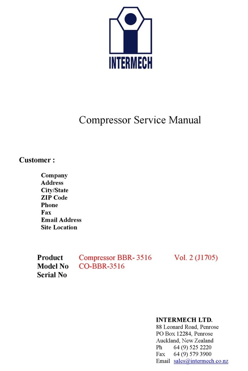 Intermech BBR- 3516 Service manual