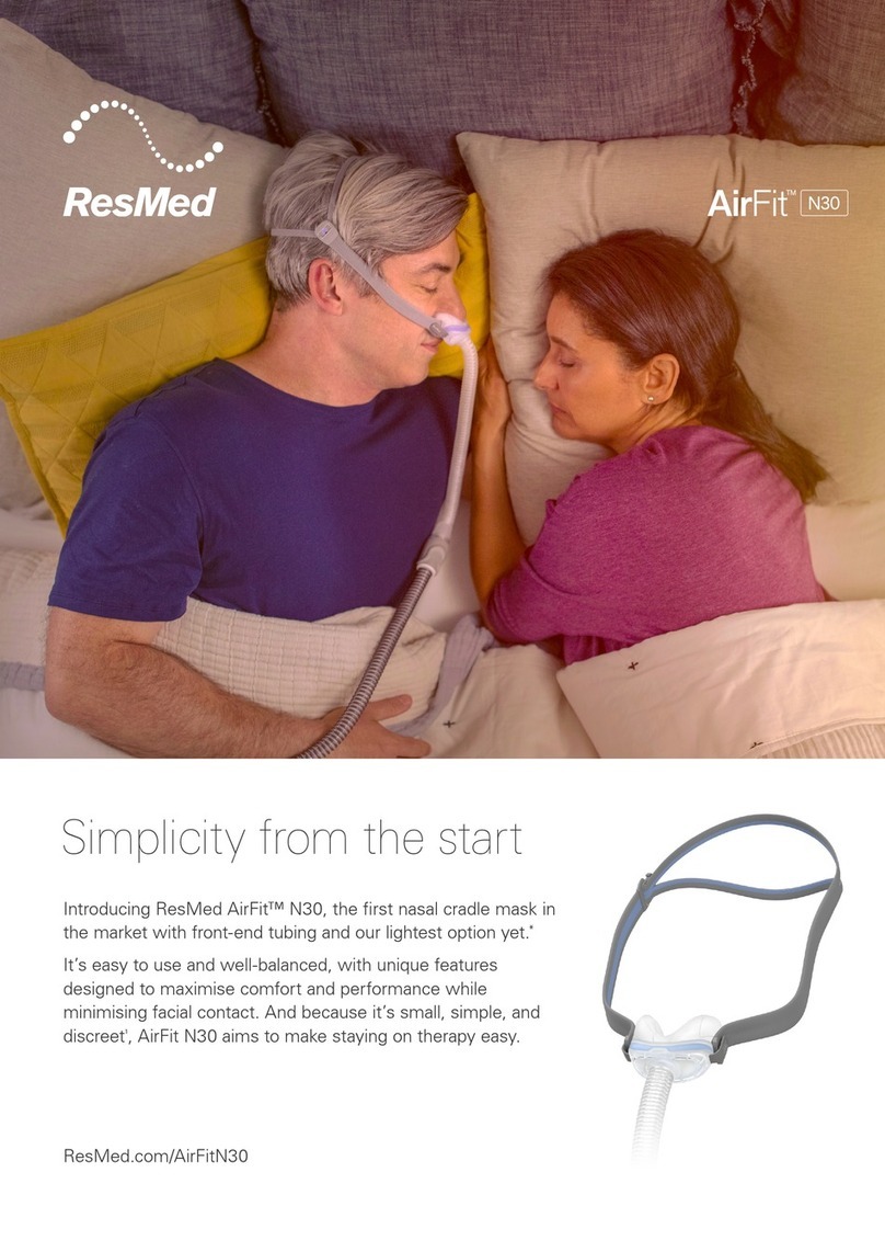 ResMed AirFit N30 User manual ResMed AirFit N30 User manual