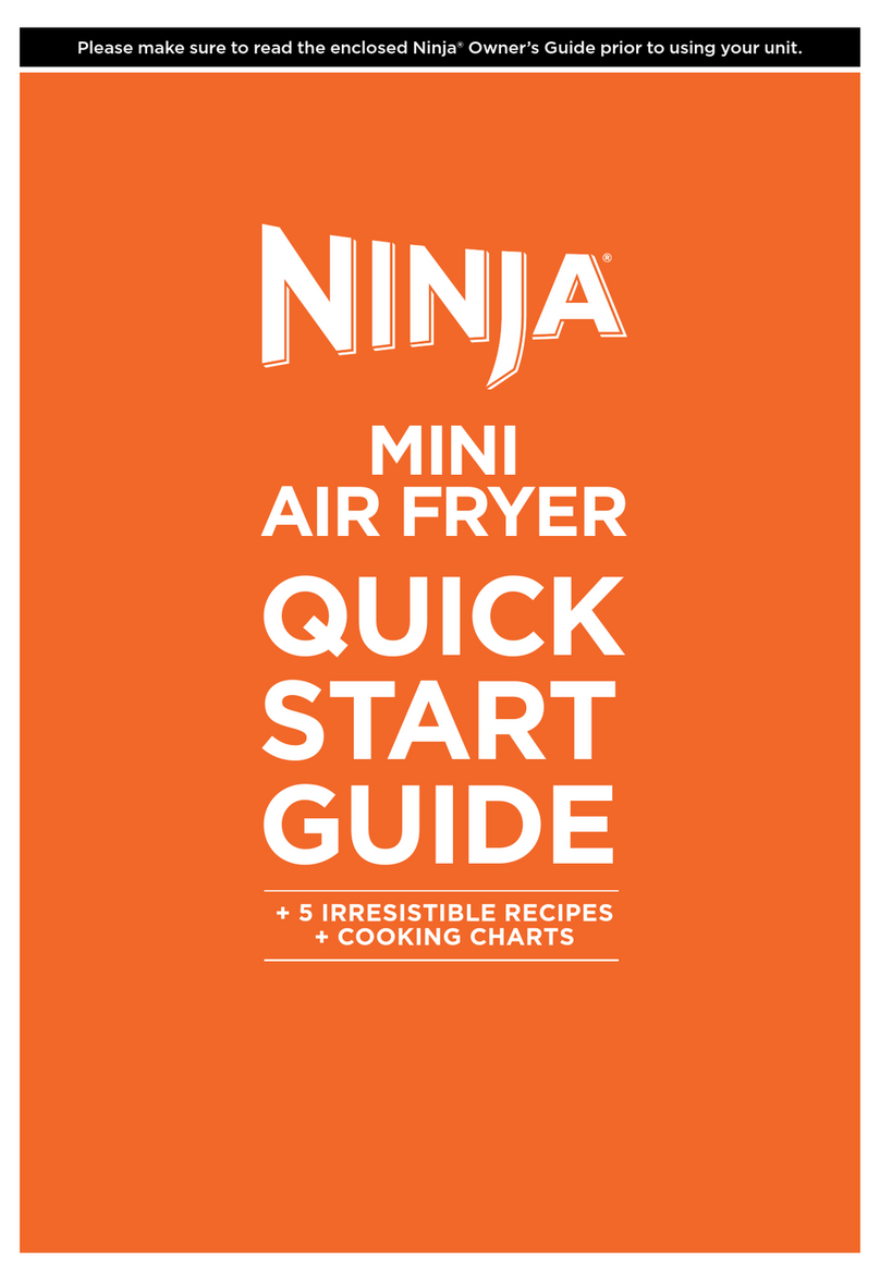 Ninja MINI AIR FRYER AF080 quick start guide