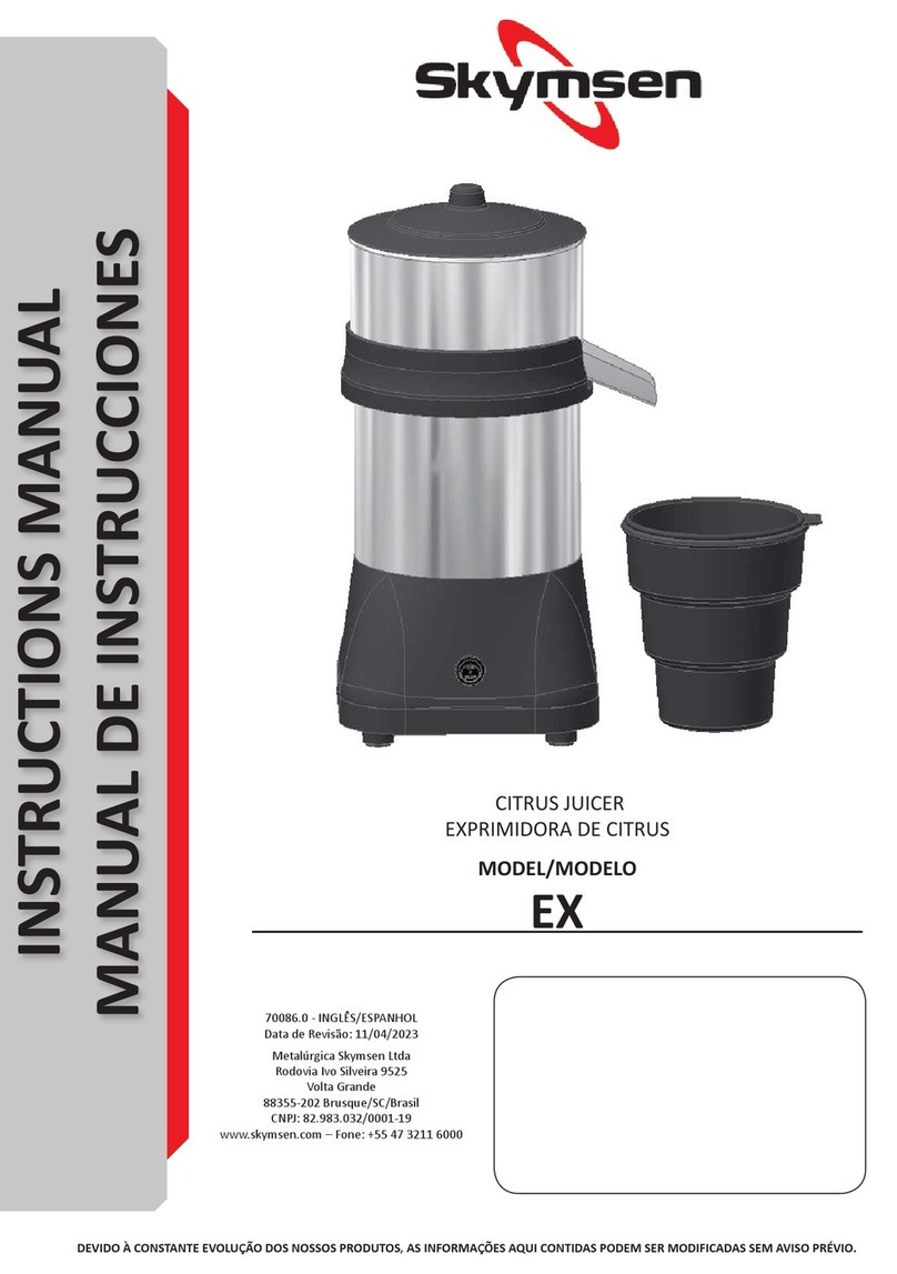 Skymsen EX instruction manual