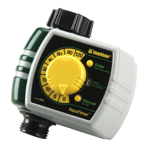 Melnor AquaTimer 3012 User manual