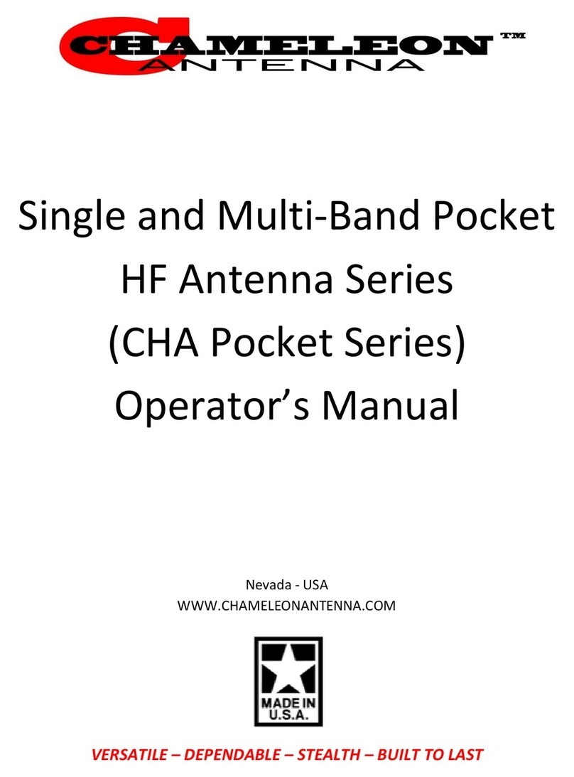 Chameleon Antenna HF Series Operator's manual