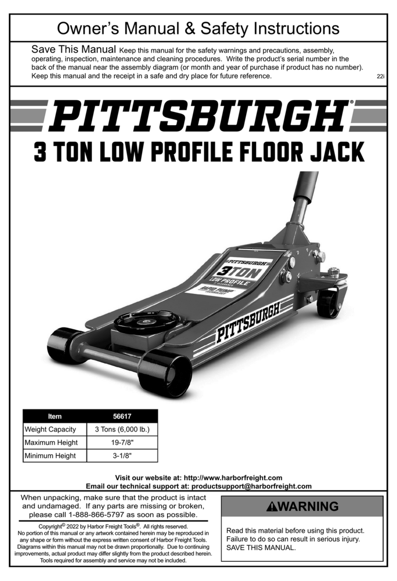 Pittsburgh 56617 Assembly instructions Pittsburgh 56617 Assembly instructions