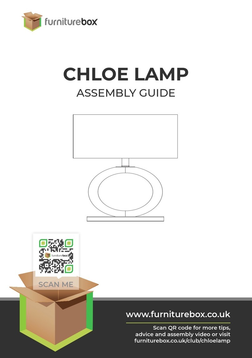 FURNITUREBOX CHLOE Assembly guide FURNITUREBOX CHLOE Assembly guide