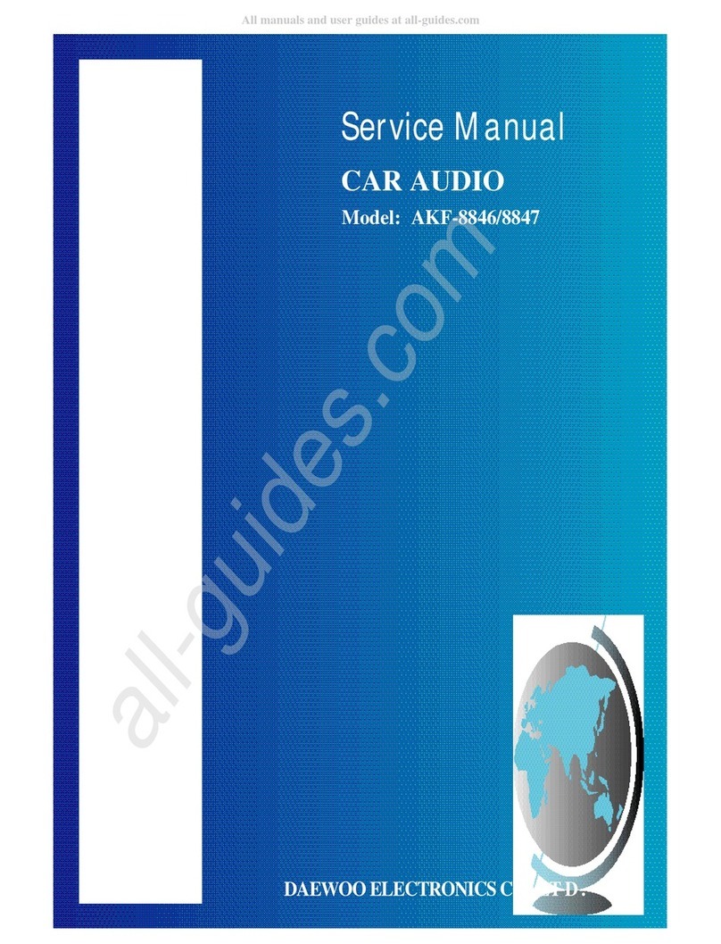Daewoo AKF-8846 Service manual