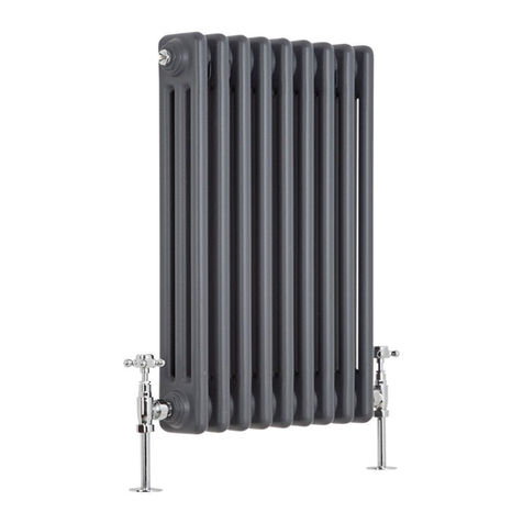 Milano Horizontal Windsor Radiator installation guide