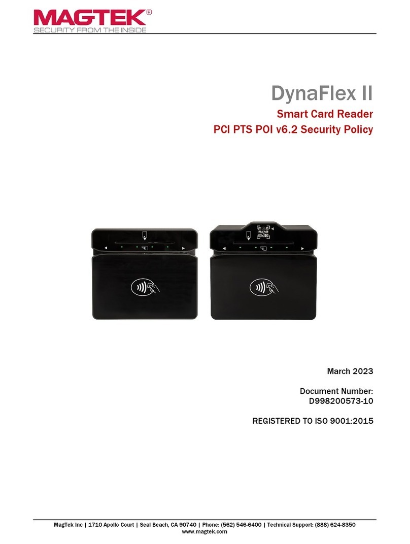 Magtek DynaFlex II User manual