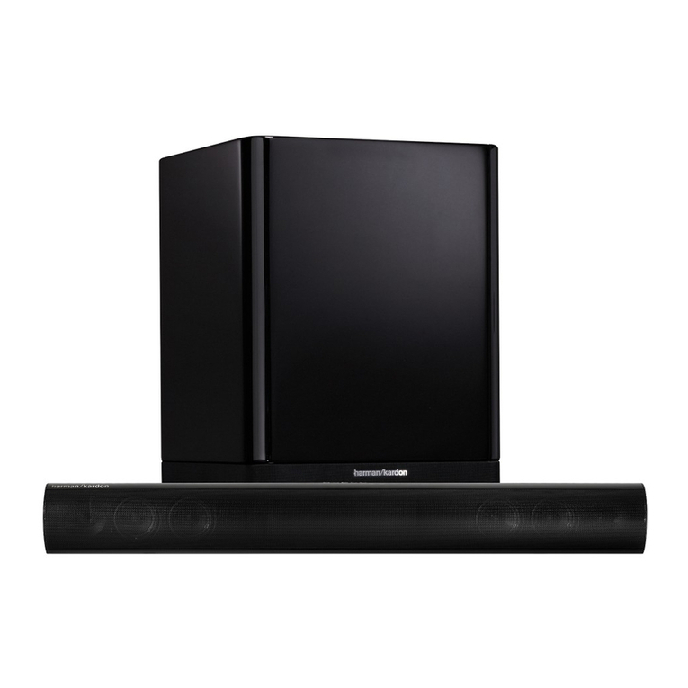 Harman Kardon SB15/230 user manual