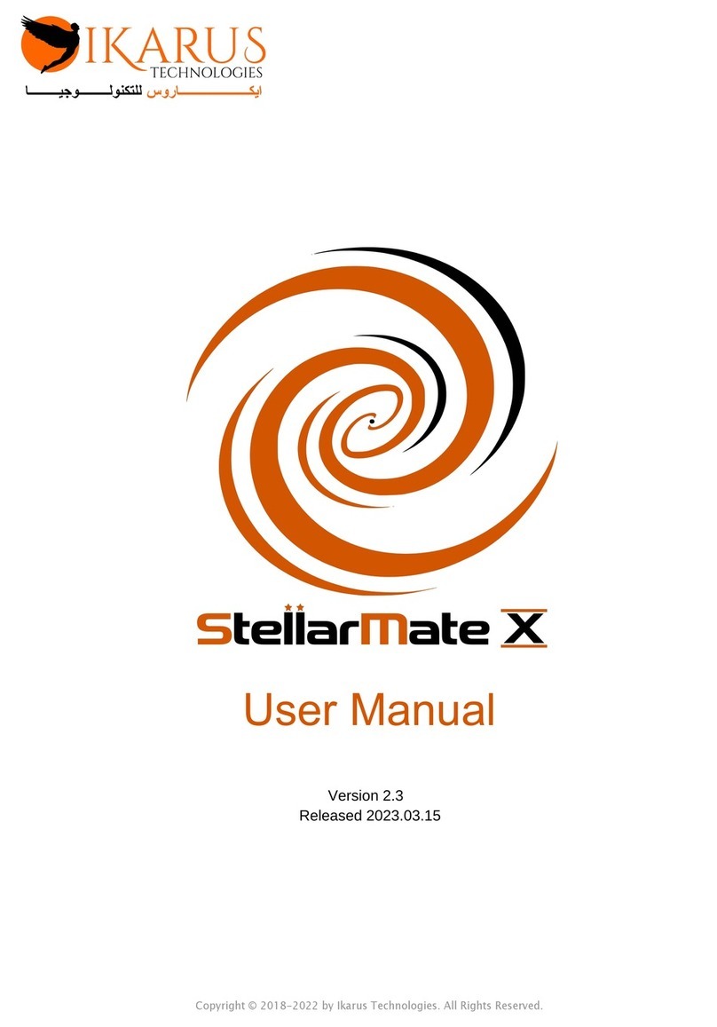 iKarus StellarMate X user manual