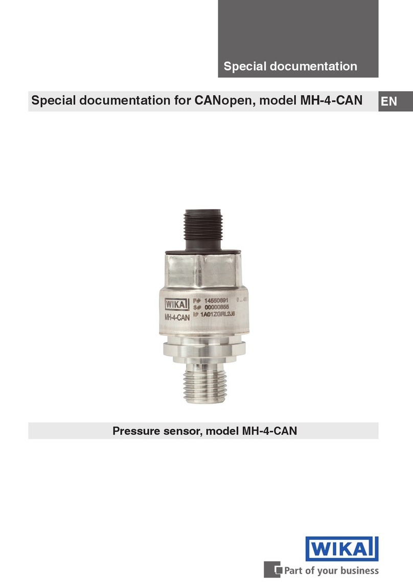 WIKA MH-4-CAN Special Documentation
