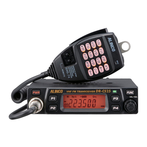 Alinco DR-CS25 instruction manual