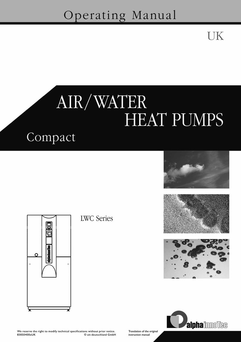 alphainnoTec LWC Series User manual