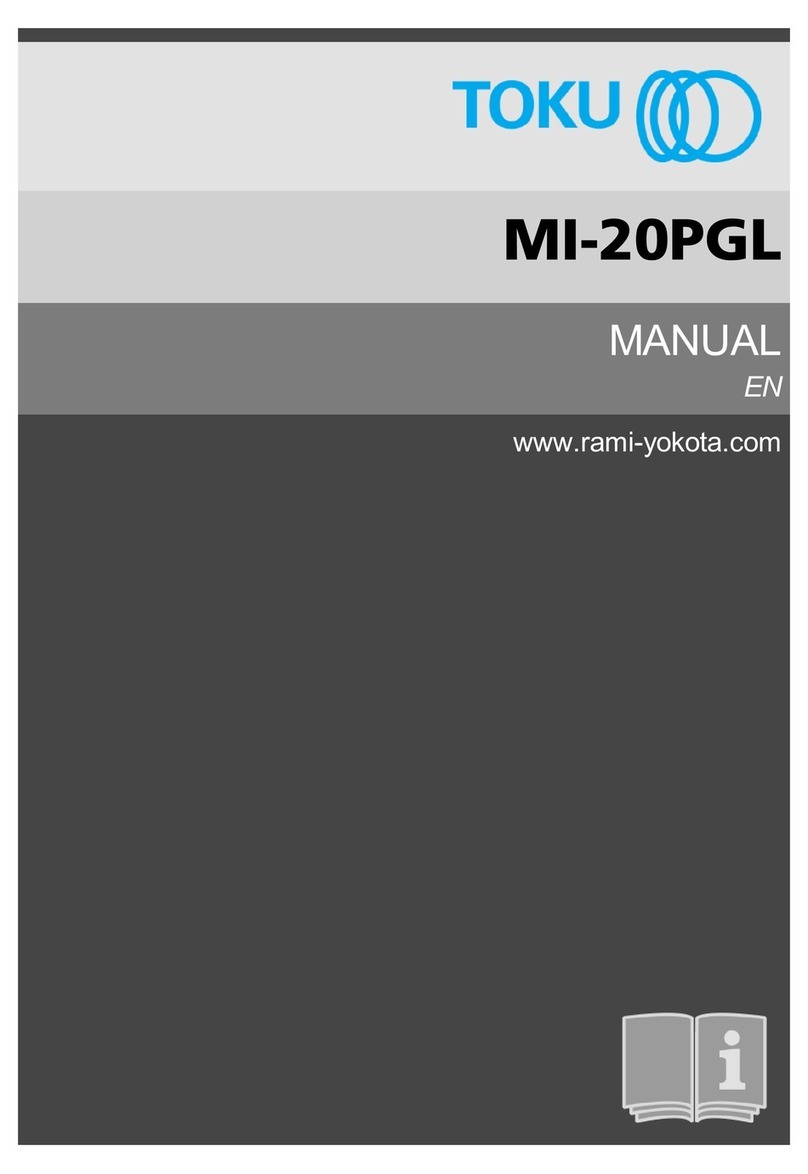 Toku MI-20PGL manual