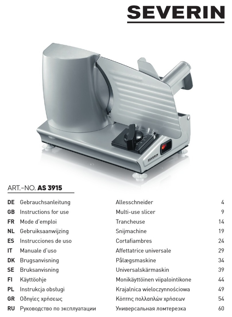 SEVERIN AS 3915 Instructions for use