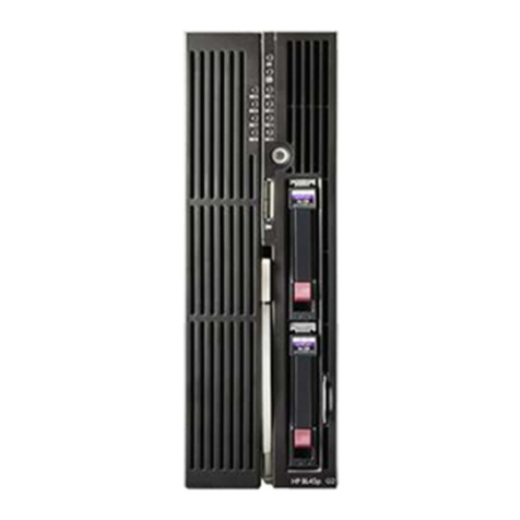 HP PROLIANT BL45P Manual