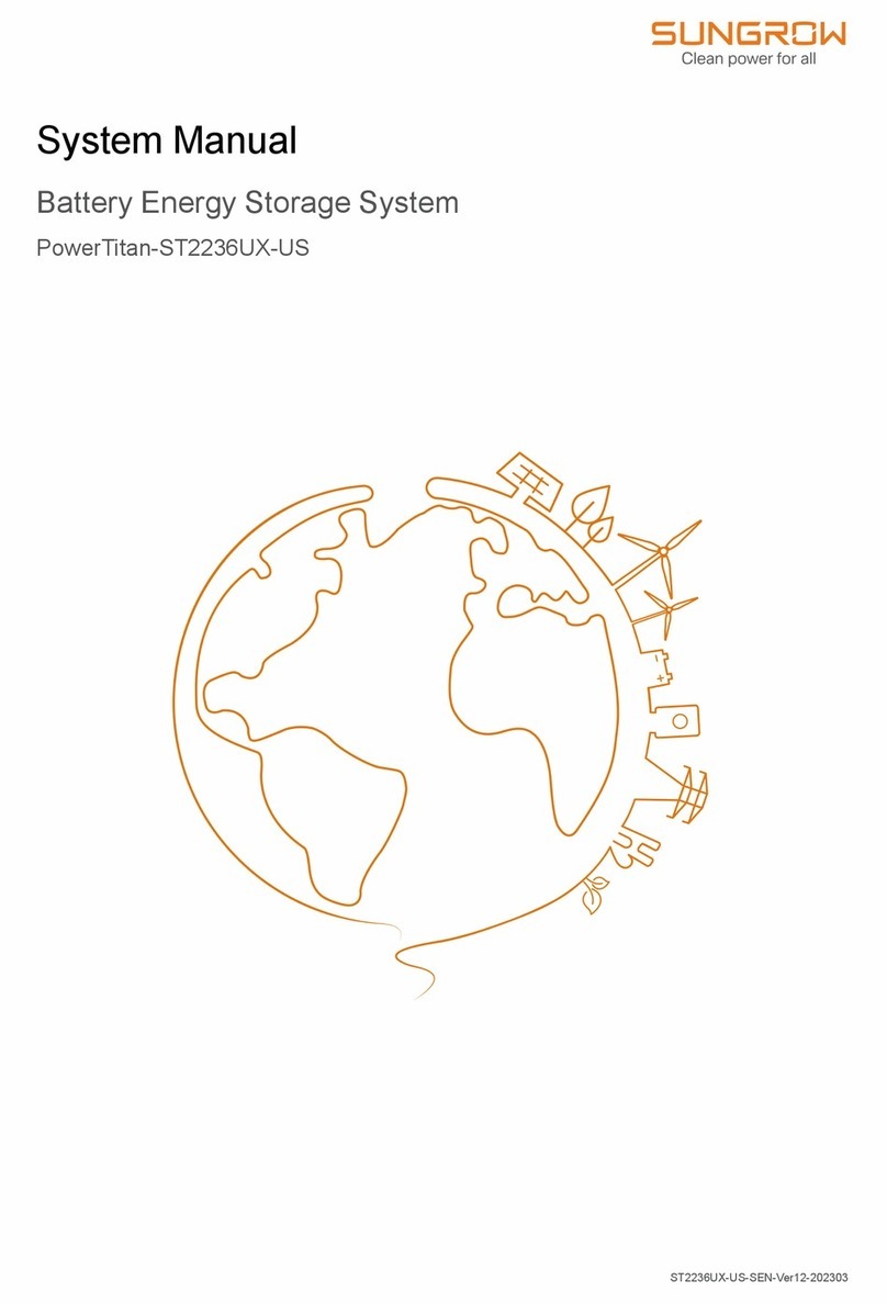 Sungrow PowerTitan-ST2236UX-US User guide