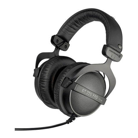 Beyerdynamic DT 770 PRO User manual
