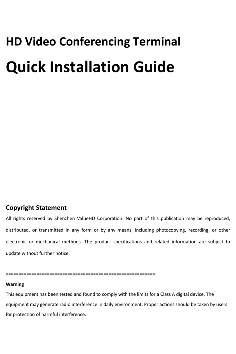 ValueHD VHD-C9 Quick installation guide