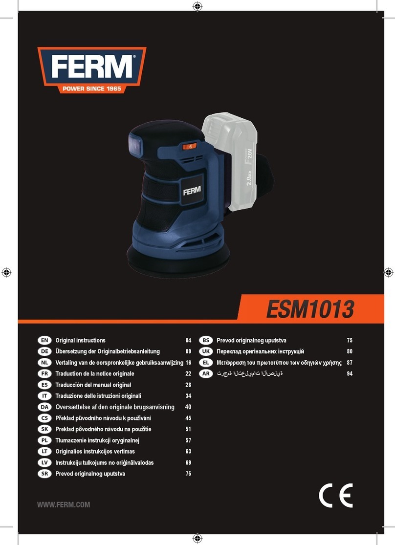 Ferm ESM1013 User manual