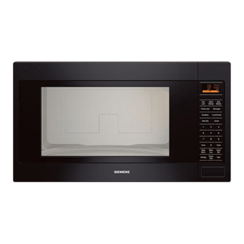 Siemens HF35M630 use and care manual