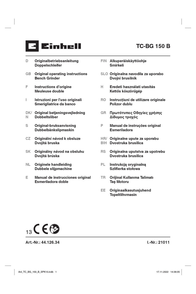 EINHELL TC-BG 150 B User manual