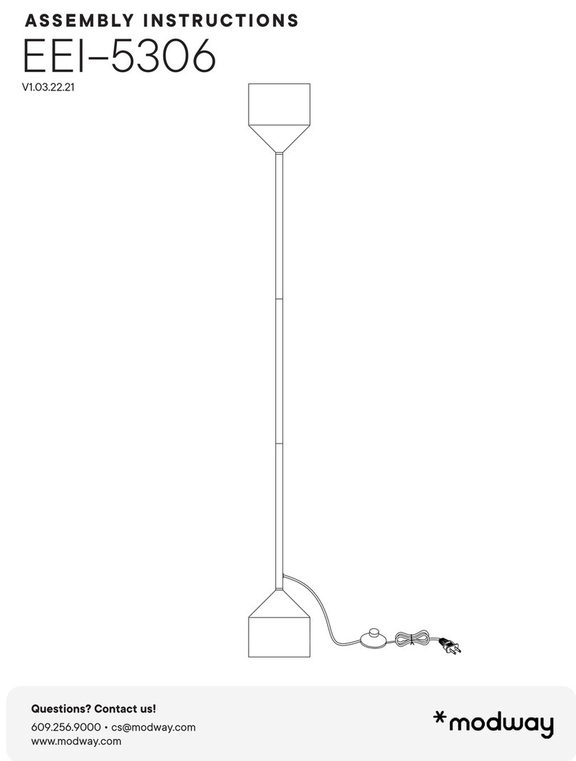 modway EEI-5306 Assembly instructions