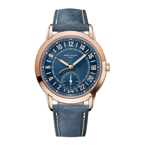 Patek Philippe 24H-HOUR DISPLAY TRAVEL TIME User manual