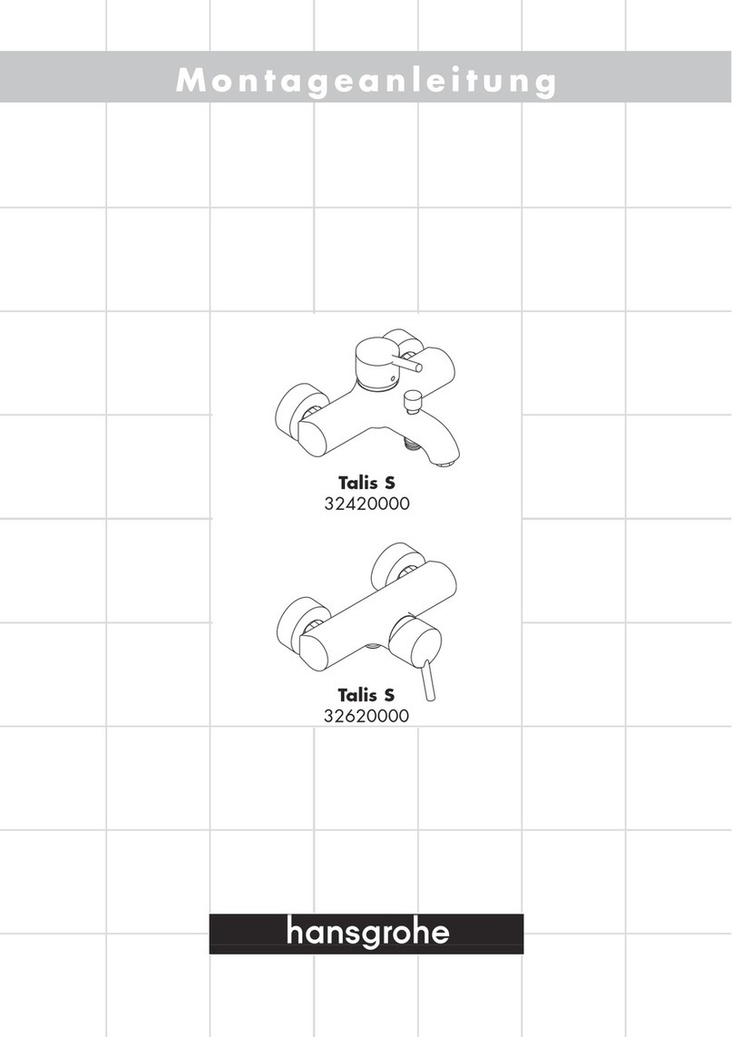 Hans Grohe Talis S 32420000 installation instructions