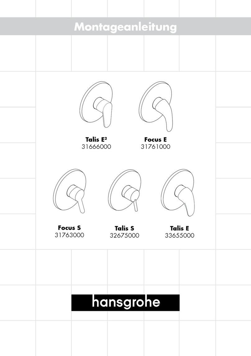 Hans Grohe Talis E2 31666000 User manual