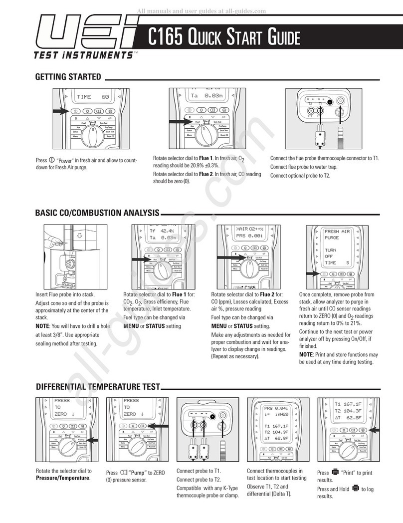 UEi C165 User manual