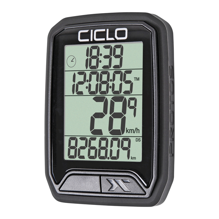 Ciclo PROTOS 213 user manual
