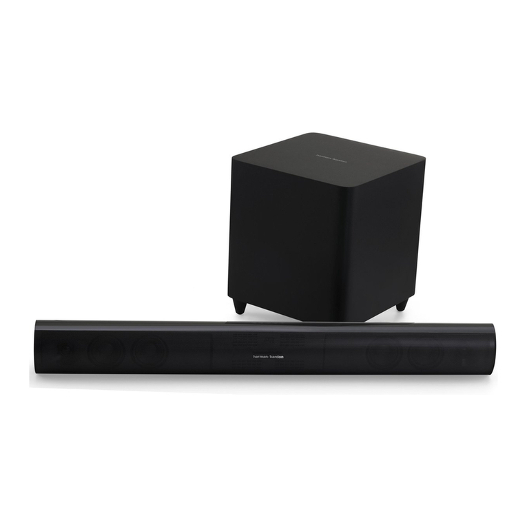 Harman Kardon SB26 soundbar user manual
