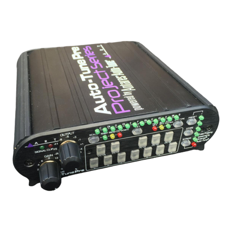 Art Auto-TunePre Project Series User manual