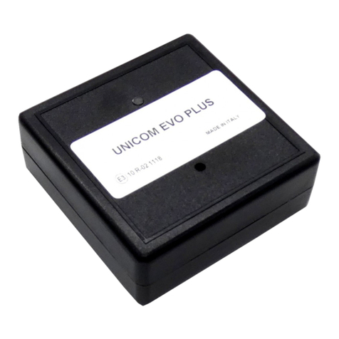Paser UNICOM EVO PLUS User manual