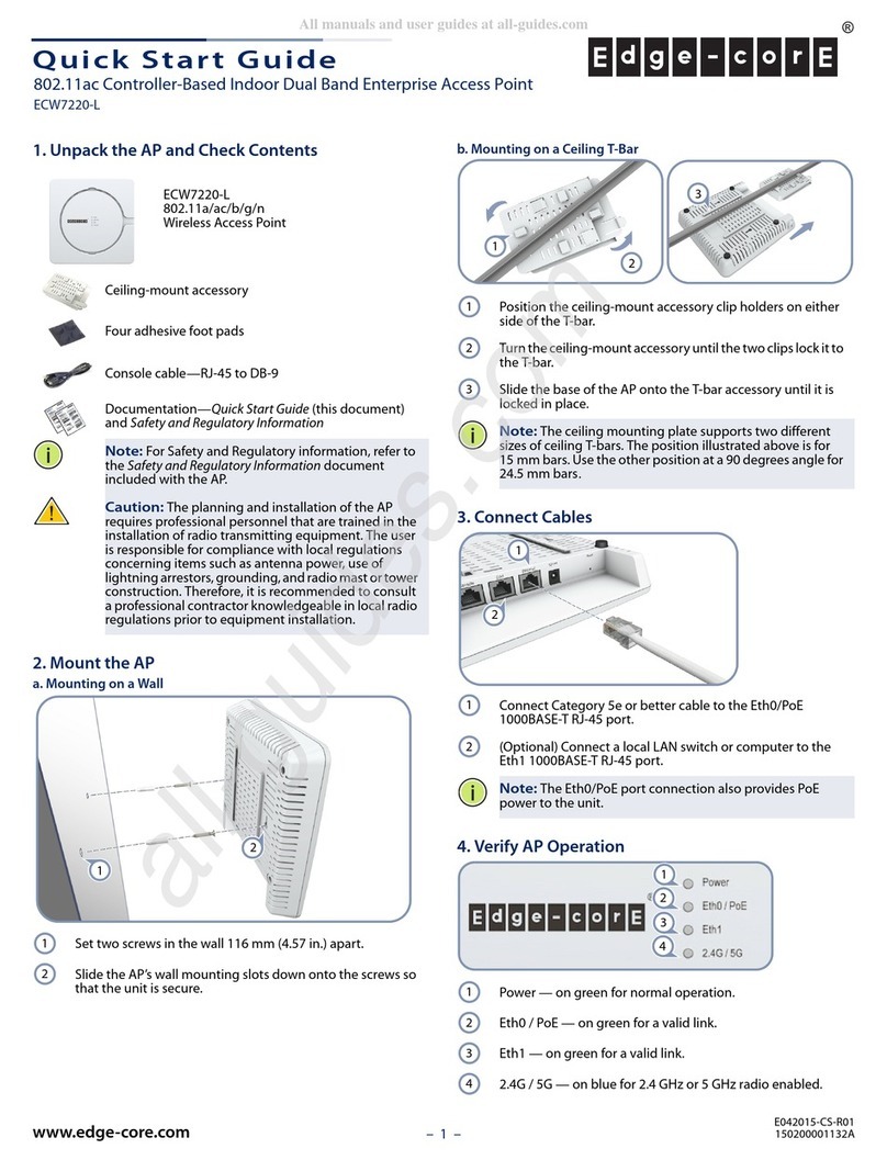 Edge-Core ECW7220-L quick start guide
