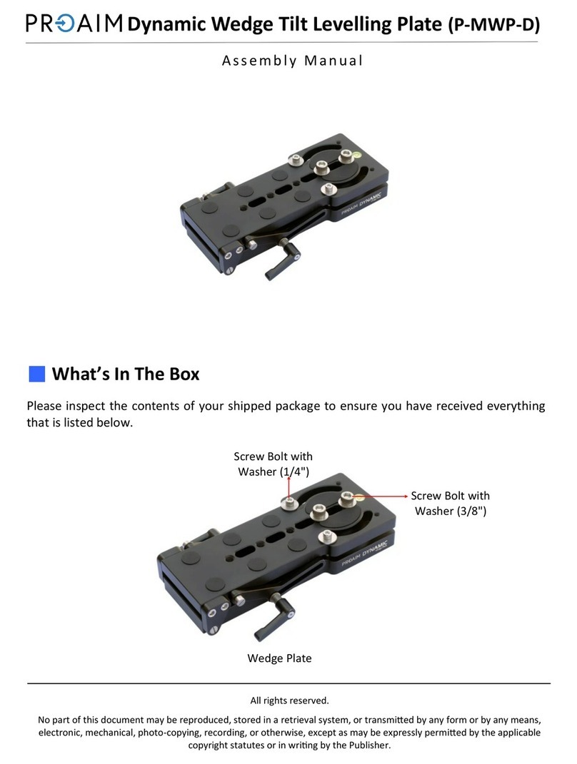 PROAIM P-MWP-D User manual