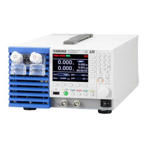 Kikusui PLZ-5W Series user manual