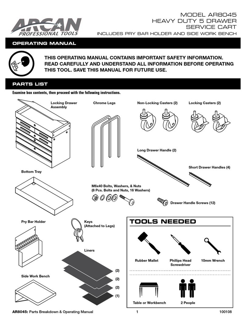 Arcan AR8045 User manual