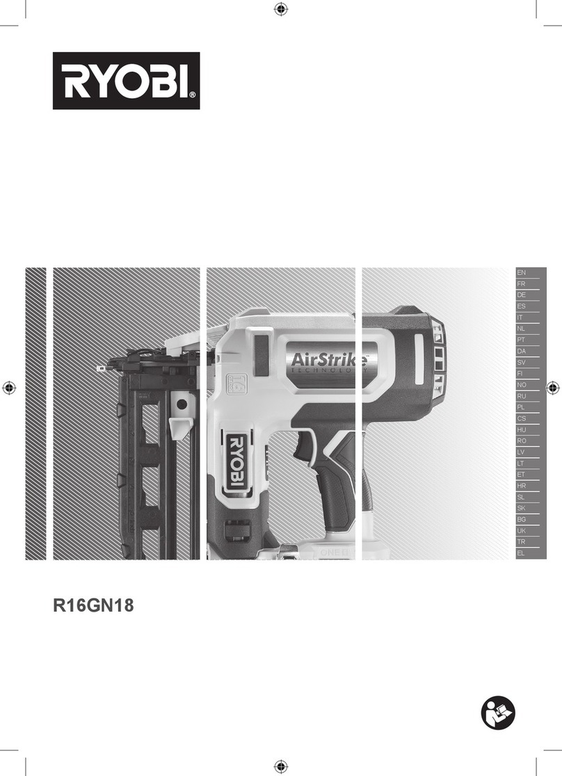 Ryobi R16GN18 manual
