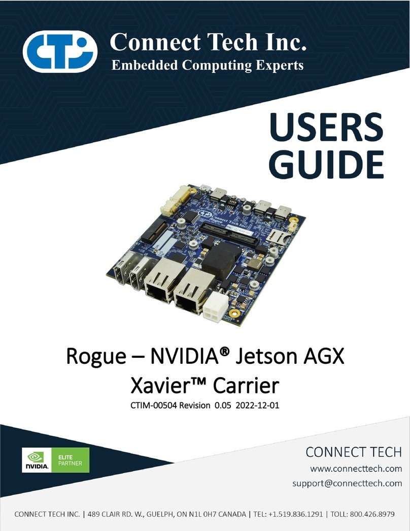 Connect Tech Rogue AGX101 User manual
