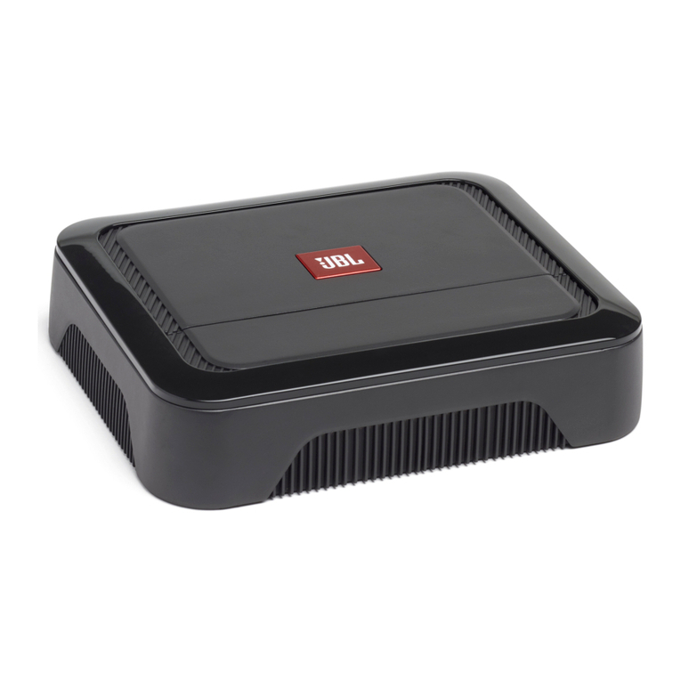 JBL Club A600 user manual