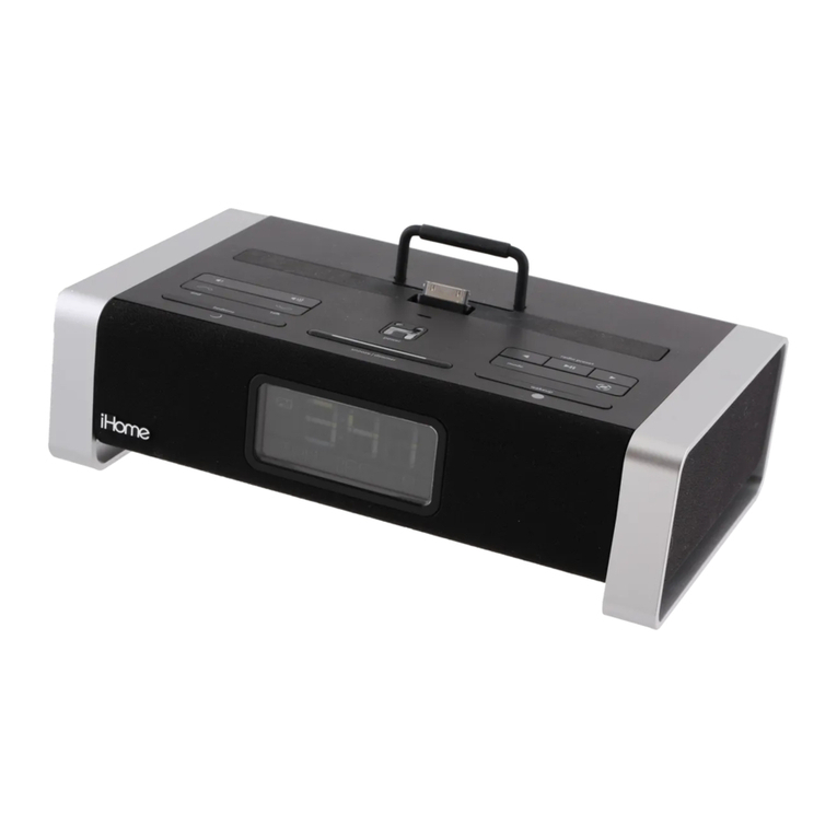 iHome IA100 user manual