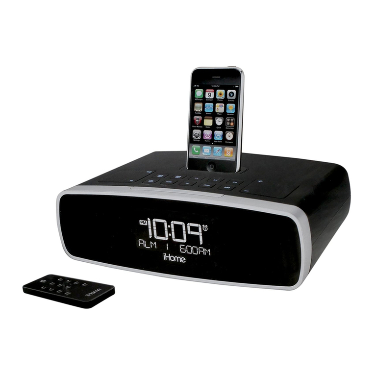 iHome iP90 user manual