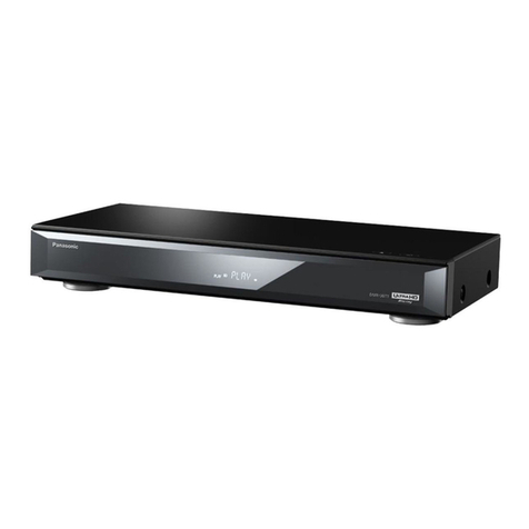 Panasonic DMR-UBT1GL-K User manual