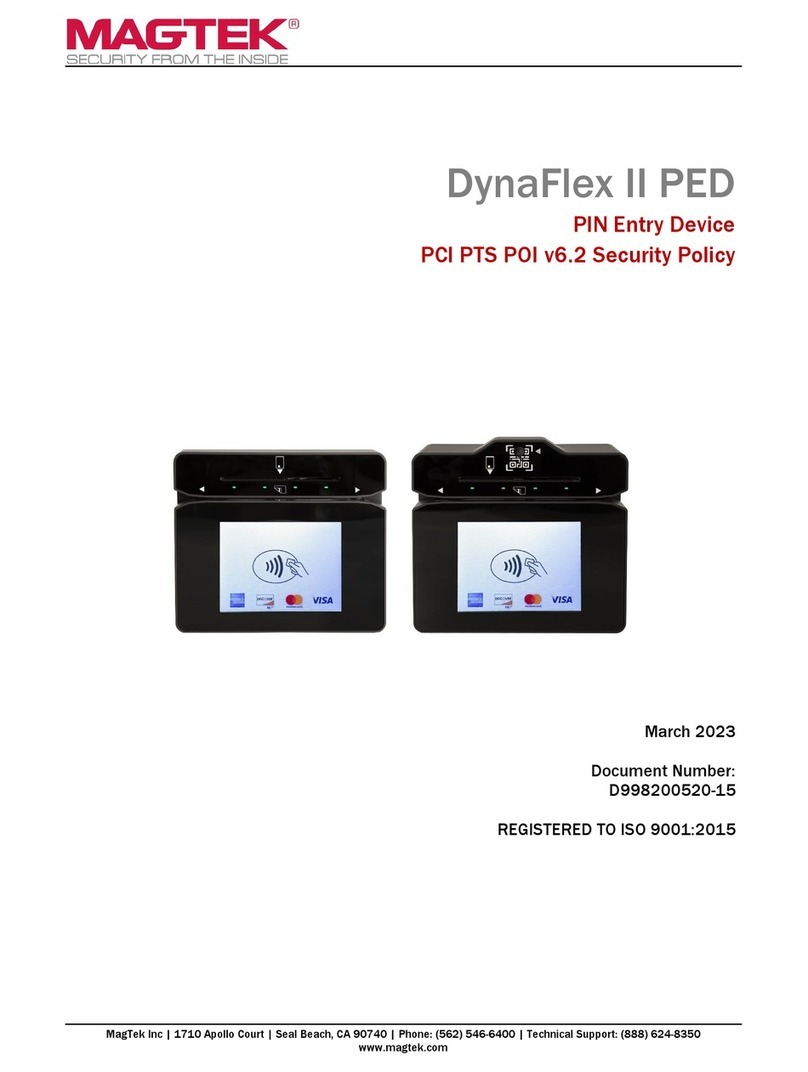 Magtek DynaFlex II PED manual