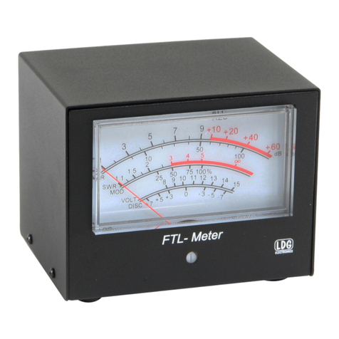 LDG FTL-Meter Operation manual